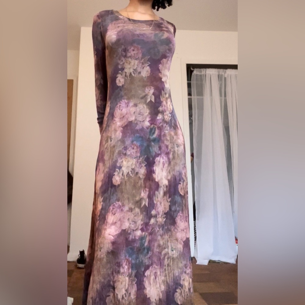 Eleganté vintage maxi dress